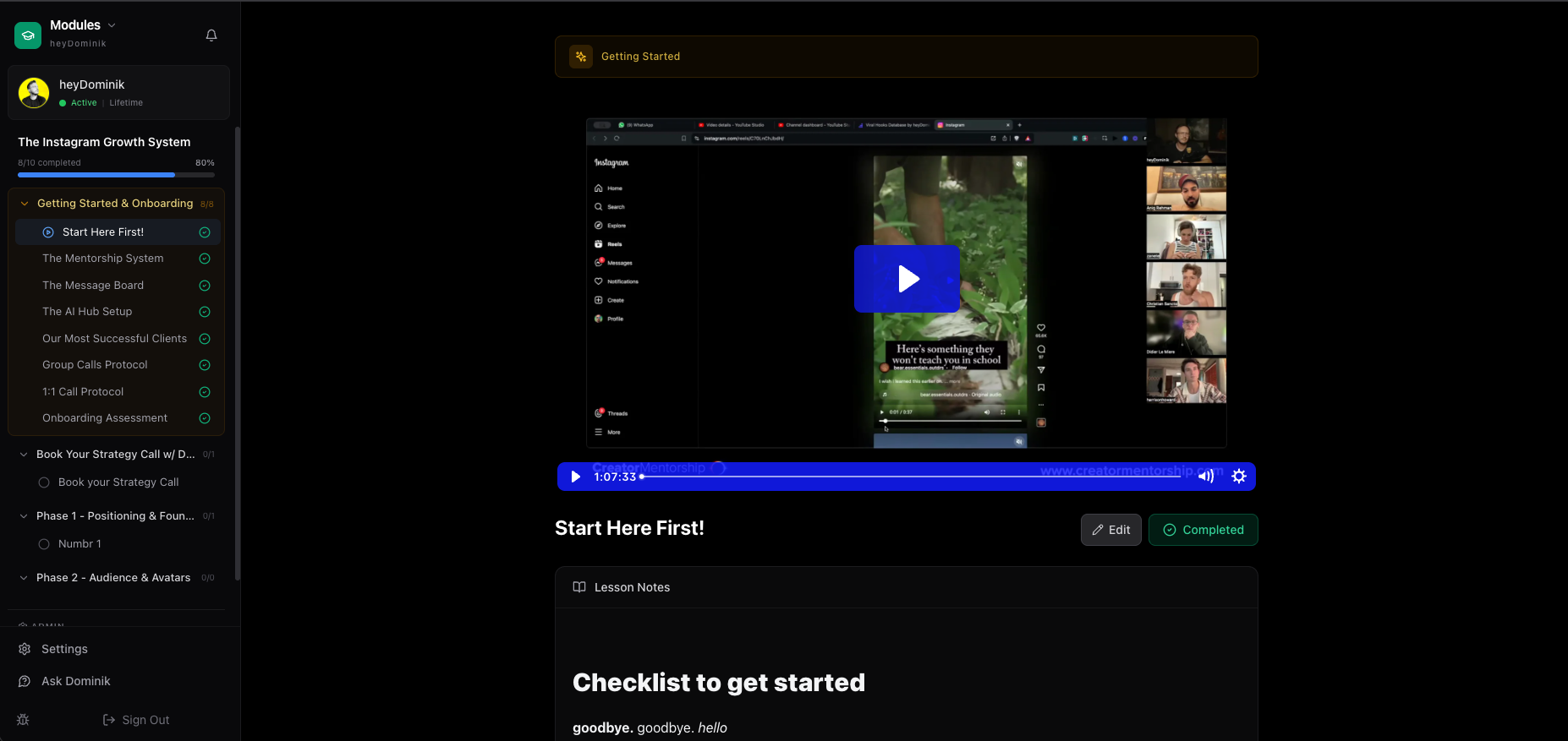 Online Learning Platform